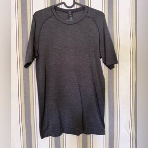 lululemon athletica Charcoal Short Sleeve Tee
